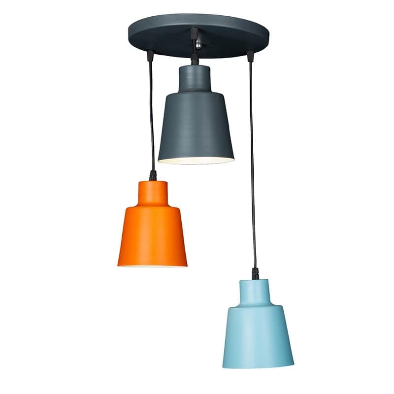 Generic Pendant Light 3 Bulb Without Bulbs 70 * 45 * 70 cm Multi Color EGL$P279