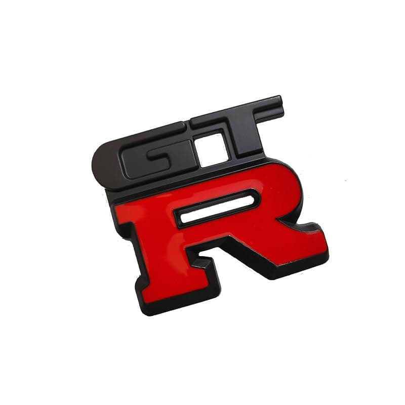 KaberTrade 3D Car Emblem Sticker Decal Compatible with a Variety of Nissan GTR Cars - High Performance Sport Look (Size:6.5cm Code:6568) Vehicle emblem