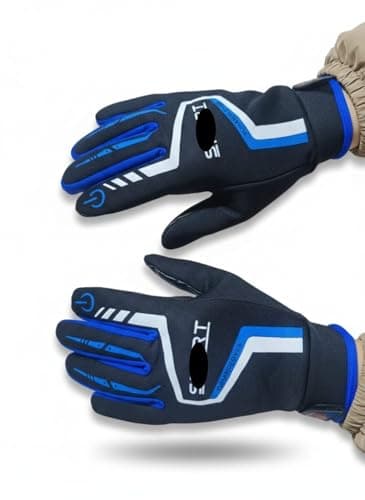 SACAR Cycling Gloves for Men and Women Anti-Slip Windproof Cycling Gloves for Cycling Hiking Climbing Outdoor Activities (One Size) - Suitable for Touch Screen