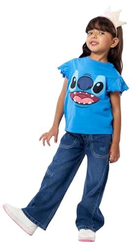 FACE T-SHIRTBlue2-3Y, Blue Shirt
