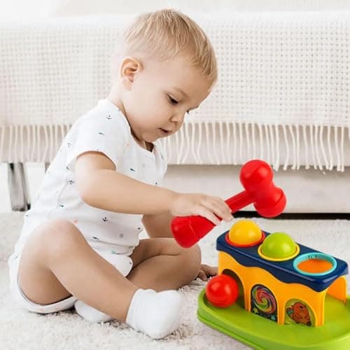 Interactive Hammer & Balls Toy for Kids-A34-152 Toys and games