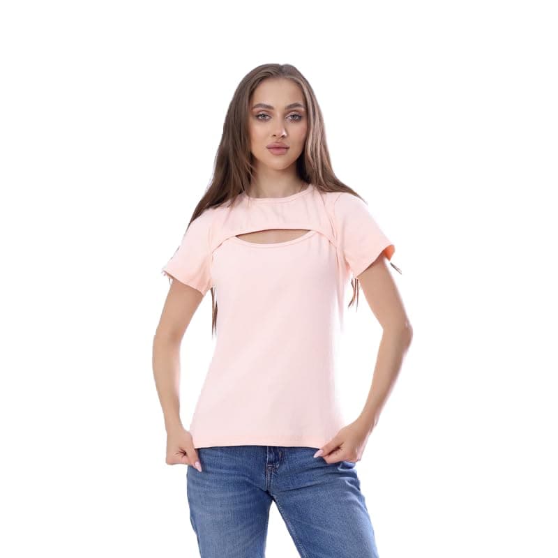 BEBO Short Sleeve Solid Bodysuits For Women XL Simone