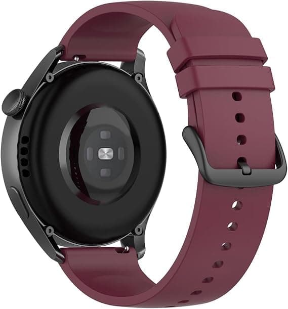 Straps (Compatible with Samsung Galaxy Watch 7 6 5 4 FE Strap 20mm 44mm/Watch 6 Classic 43mm 47mm/5 Pro 45mm/4 Classic 42mm 46mm, 40mm Soft Silicone Replacement Sport Band for Women Men