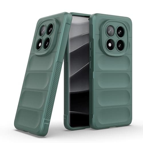 GOLDEN MASK Compatible With Xiaomi Redmi Note 14 Pro Plus 5G Magic Case ShockProof (Green) Cellular phone case