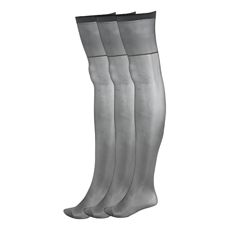Silvy Womens Lycra Set Of 3 Pieces Stockings Socks Lycra Set Of 3 Pieces Stockings Socks (pack of 1)