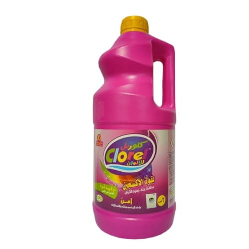 Clorel liquid laundry color care product for front load - 2 kg, red Laundry detergent