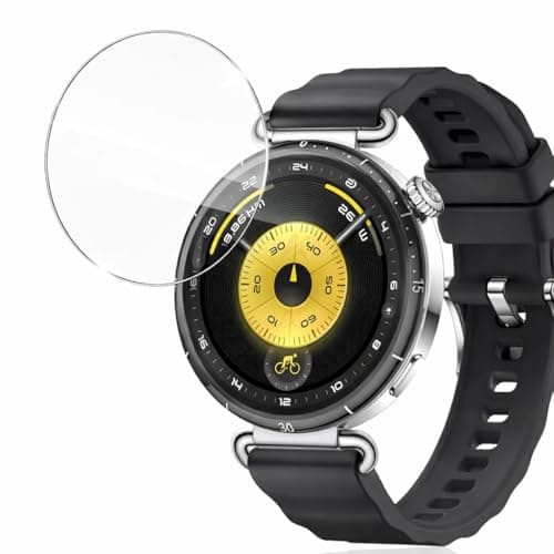 ARROWS Tempered Glass Screen Protector for HUAWEI WATCH GT6 41mm, 9H Hardness, HD Clear, Scratch Resistant, High Sensitivity, Bubble-Free Installation