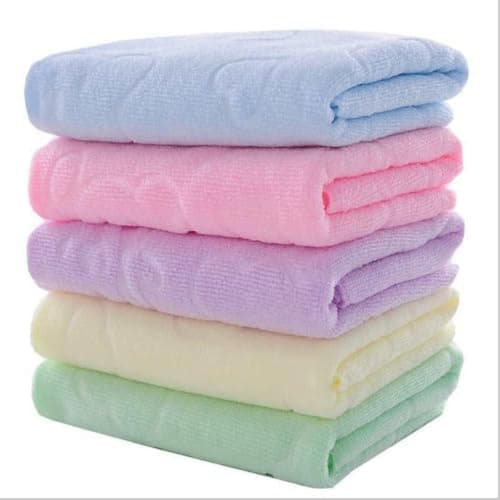 Microfiber Cleaning Towels 5 Pcs Set for Kitchen Car Glass & Mirror
