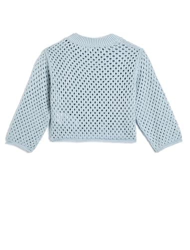 KOTON girls Knit Sweater Pullover Sweater (pack of 1)