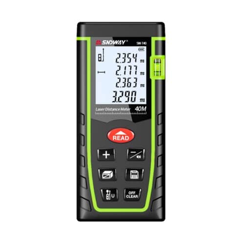 SNDWAY SW-M40 Digital Laser Rangefinder 40M Distance Meter Tape Measure Area Volume Diastimeter