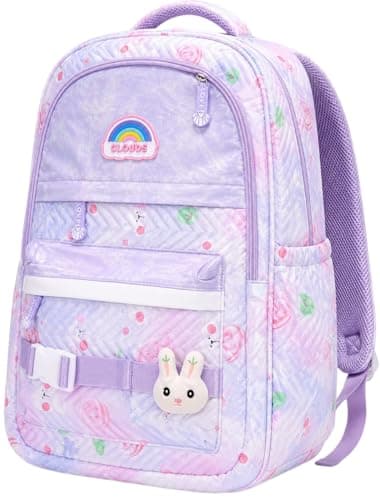 Captonian School Bag With Holographic Accents For Kids - Multi Color Backpack