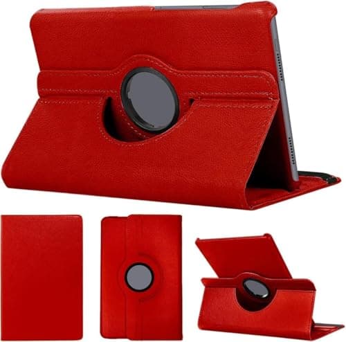 Case for Lenovo Tab Matepad se 11 inch 2023,Leather Case and Foldable Stand Cover Ultra-Thin and Lightweight Cover for Lenovo Tab Matepad se 11 inch 2023. (Red)