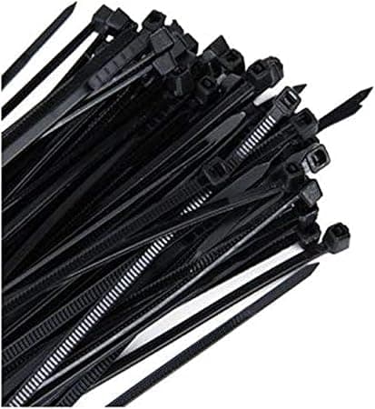 Plastic Drawstring Bag 100 Pieces - 37 cm - Black - SA CAR