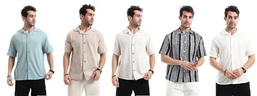 Red Circle Mens Bundle of 5 Alpine Forest Utility Shirt Bundle of 5 Alpine Forest Utility Shirt