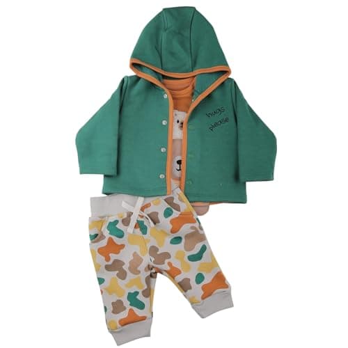 Elsayaad Boys Fleece Set Nightgown (pack of 3)