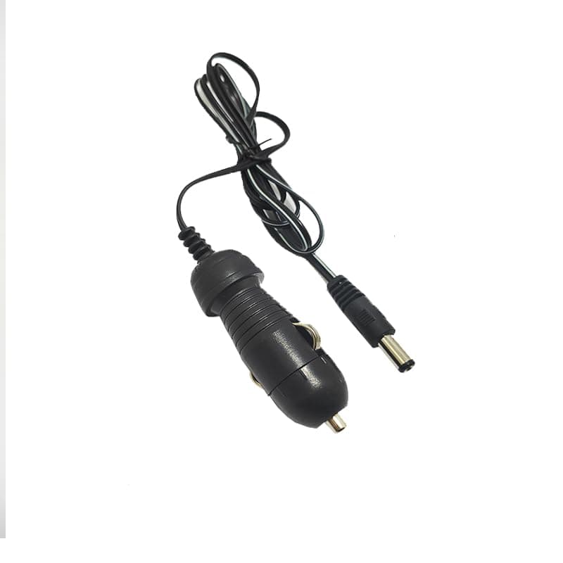 KaberTrade Car Cigarette Lighter Plug Connector Male to DC 5.5mm x 2.1mm Power Supply Cable 12V DC (id:4956) Charging adapter