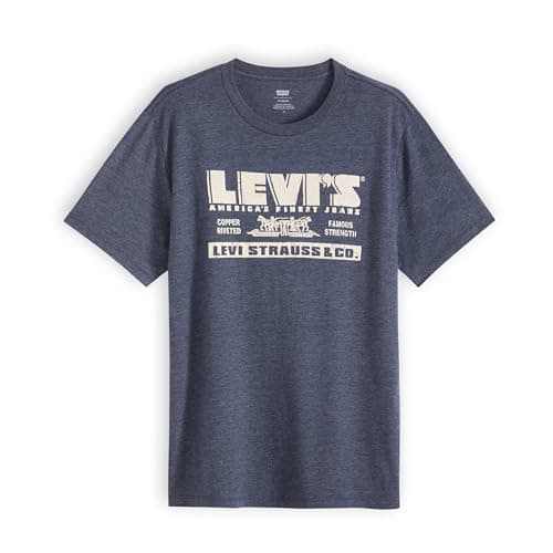 Levi's Mens GRAPHIC CREWNECK TEE Western (pack of 1) Shirt