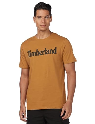 Timberland Mens TFO SS Linear Logo Non-Ringer TEES AND T-SHIRTS