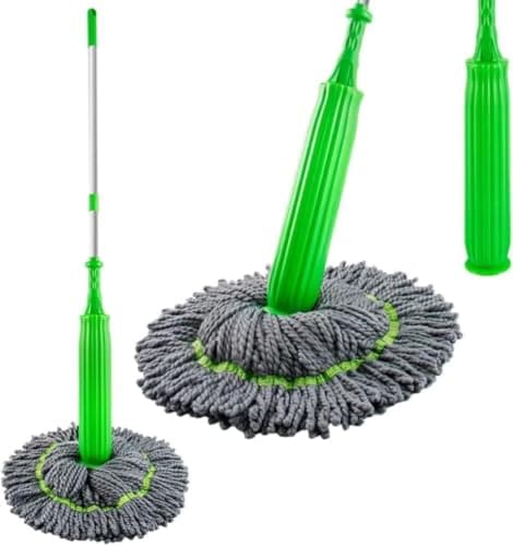 Self-Wringing Floor Mop with Cleaning Cover and Practical Hands-Free Design