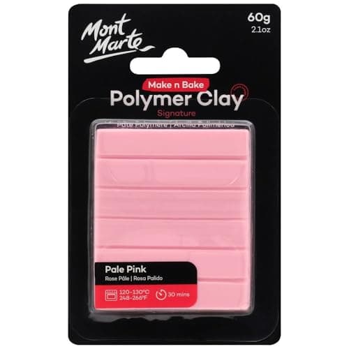 Make n Bake Polymer Clay Signature 60g (2.1oz) - Pale Pink Sculpting material