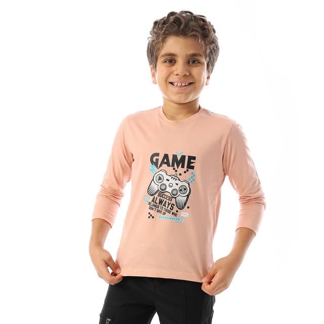 Andora Boys Long Sleeves Crew Neck Printed T-Shirt (pack of 1)