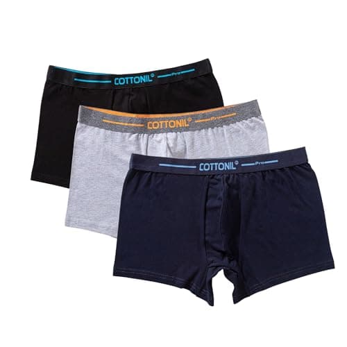 Cottonil Pack of 3 Cotton Pro Boxer Underwear for Men Underpants