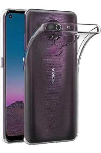 Case for Nokia 3.4& 5.4 (6.39 inch) Soft TPU Rubber Gel Bumper Transparent Back Cover Cellular phone case