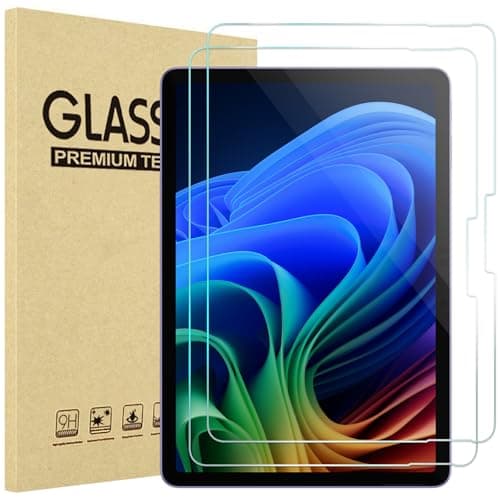 ProCase 2 Pack Screen Protector for Surface Pro 12 Inch 2025; Tempered Glass Screen Film Guard for 12.0” Microsoft Surface Pro 2025 Release