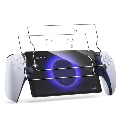 Pack of 2 Screen Protectors for Sony Playstation Portal, 9H Hardness Tempered Glass Film, 0.33 mm Ultra Clear Film, Anti-Scratch, Anti-Bubble, Anti-Scratch, Ultra Thin for PS Portal