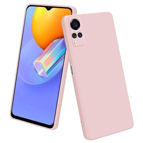 Silicone Case High Quality Padded Inside with Full Camera Protection for Vivo Y31 / Y51A / Y51i (Rose) Cellular phone case
