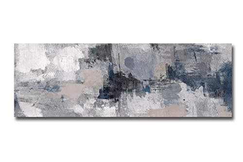 Fajerminart Without Frame Canvas Painting Grey Abstract Painting Giclee Print Painting Canvas Print Painting Art Suitable Living Room Bedroom Canvas Wall Art Decoration 70 x 210 cm