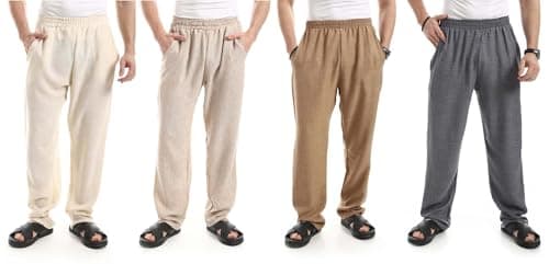 Red Circle Mens Bundle of 4 Relaxed Fit Everyday Pants Bundle of 4 Relaxed Fit Everyday Pants Outerwear