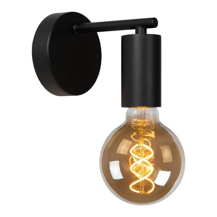 Generic Abalek 1 Bulb Without Bulbs 20x15x20cm Black Light fixture