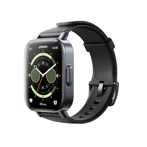 Joyroom JR-FT3S Fit-Life Smart Watch with Bluetooth Calling - Space Grey | Smart fitness watch features clear Bluetooth calling, dynamic heart rate tracking, and sport modes in space grey. Wearable computer
