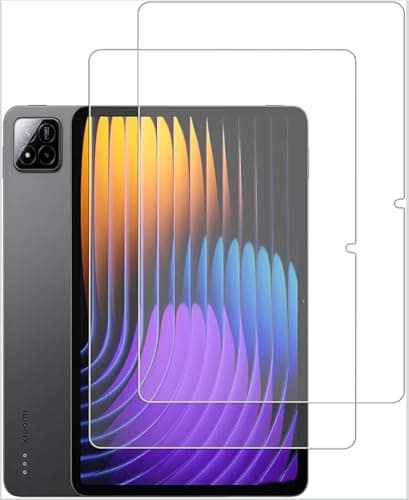 Screen Protector Compatible with Xiaomi Pad 7 / Xiaomi Pad 7 Pro 11.2 Inch, Tempered Glass Screen Protector [Anti-Glare] [HD Full Coverage] [Easy Installation] [9H Hardness] [Touch Sensitive] (2 Pack)