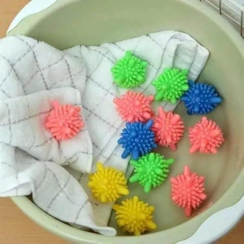 8pcs Magic Machine Balls Stain Removal Stain Odor Bacteria Natural Scents Clothing Laundry detergent