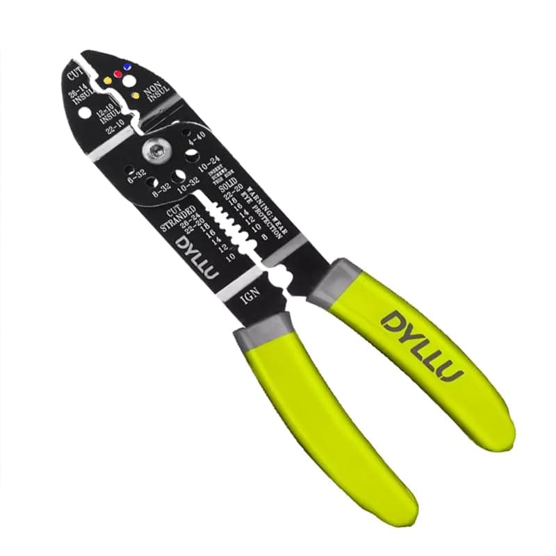 Pliers Multifunction, Which Is A Hand Tool Used In Various Electrical Work, Stripper And Crimping Tool (Code : 9730) By KaberTrade Wire stripper