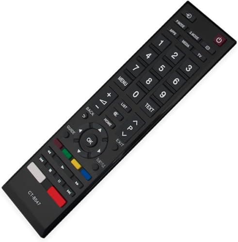 Replacement Remote Control Compatible with Toshiba Smart TV//LED