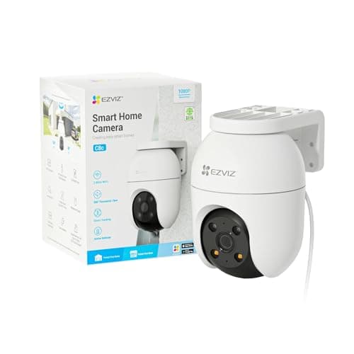 EZVIZ C8c 2MP Outdoor Wi-Fi Security Camera – 360° Pan & Tilt, Full HD 1080P, AI Human Detection, Color Night Vision, IP65 Weatherproof, Two-Way Audio