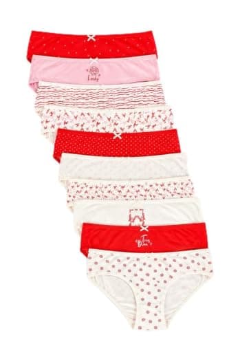 Carina Pack of 10 Colored Bikini Panties