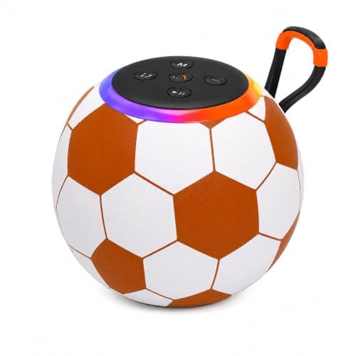 Football Wireless Bluetooth Headset with RGB Light | RGB Color Light, Carry Handle, Sports Design, Top Control Buttons, Portable Wireless Headphones