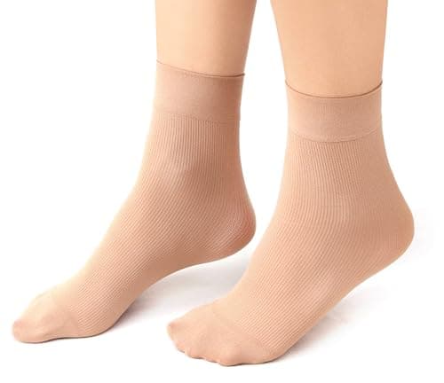 Charmaine Ankle-High Opaque and Plain Socks for Women of Today