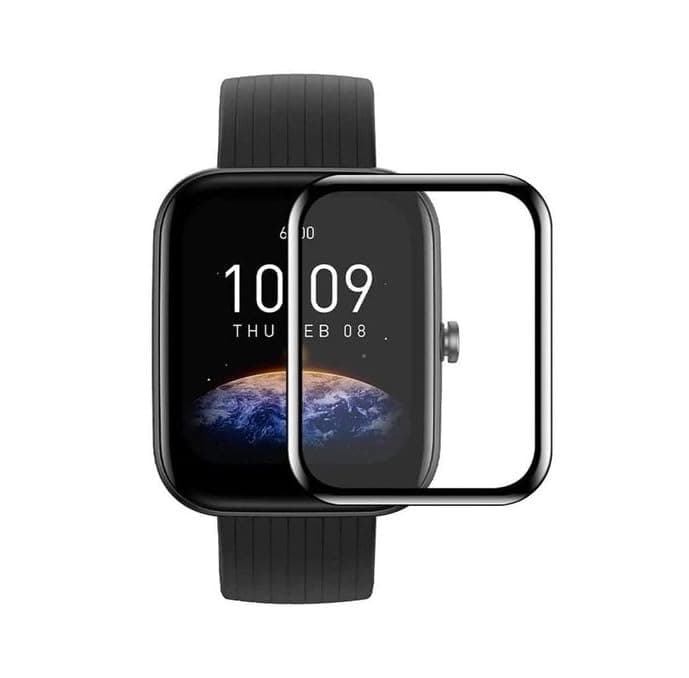 Screen Protector (Compatible with Amazfit Bip 6)3D Curved Soft Edge Protective Film Anti Scratch Bubble Free Ultra Shatterproof High Sensitive Not Glass