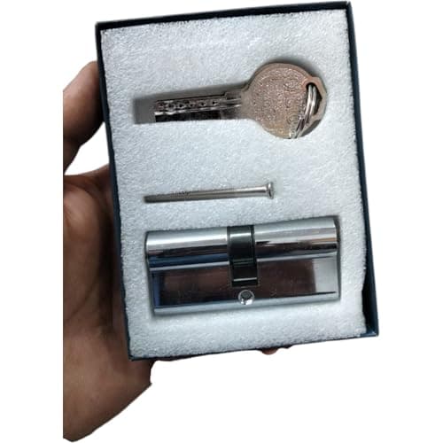 Cylinder Heart Lock Kalon Drum Computer Door 7cm with 5 Iron Keys Suitable for Summers and Modern Rental