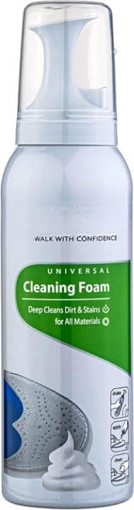 Professional Foaming Shoe Cleaner with Cleaning Wipe Cloth – 150ml | Ideal for Deep Cleaning, Removing Dirt and Stains from Sneakers & Cochi – Suitable for Leather & Fabric – Color Safe & Easy to Use Footwear care kit
