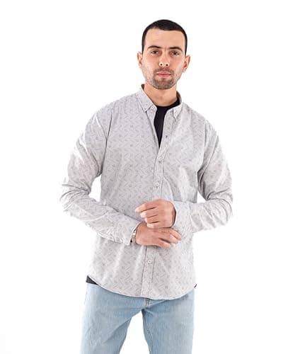 White Eagle Men's 100% Cotton Ultra-Soft Full-Sleeve Shirt