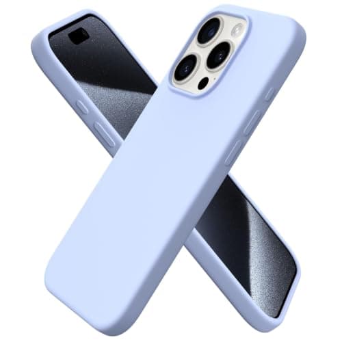 ORNARTO Compatible with iPhone 15 Pro, Silicone Case 6.1 Inch, Thin Mobile Phone Case iPhone 15 Pro Made of Liquid Silicone, Scratch-Resistant and Shockproof Protective Case iPhone 15Pro Case (2023 Cellular phone case