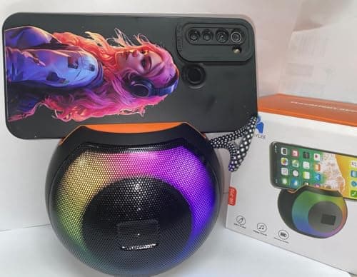 Generic HR-P70 Wireless Portable Bluetooth Speaker, Black