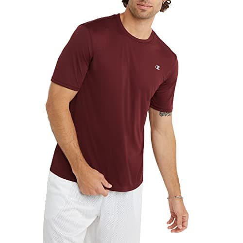 Champion Men's Core Training Tee T-Shirt, Maroon, XL