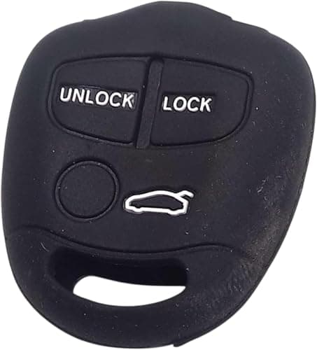 Silicone Car Key Case, Car Key Case Cover Protector with Lock and Unlock Buttons, LOKYBOY (Lancer EX) Auto key shell